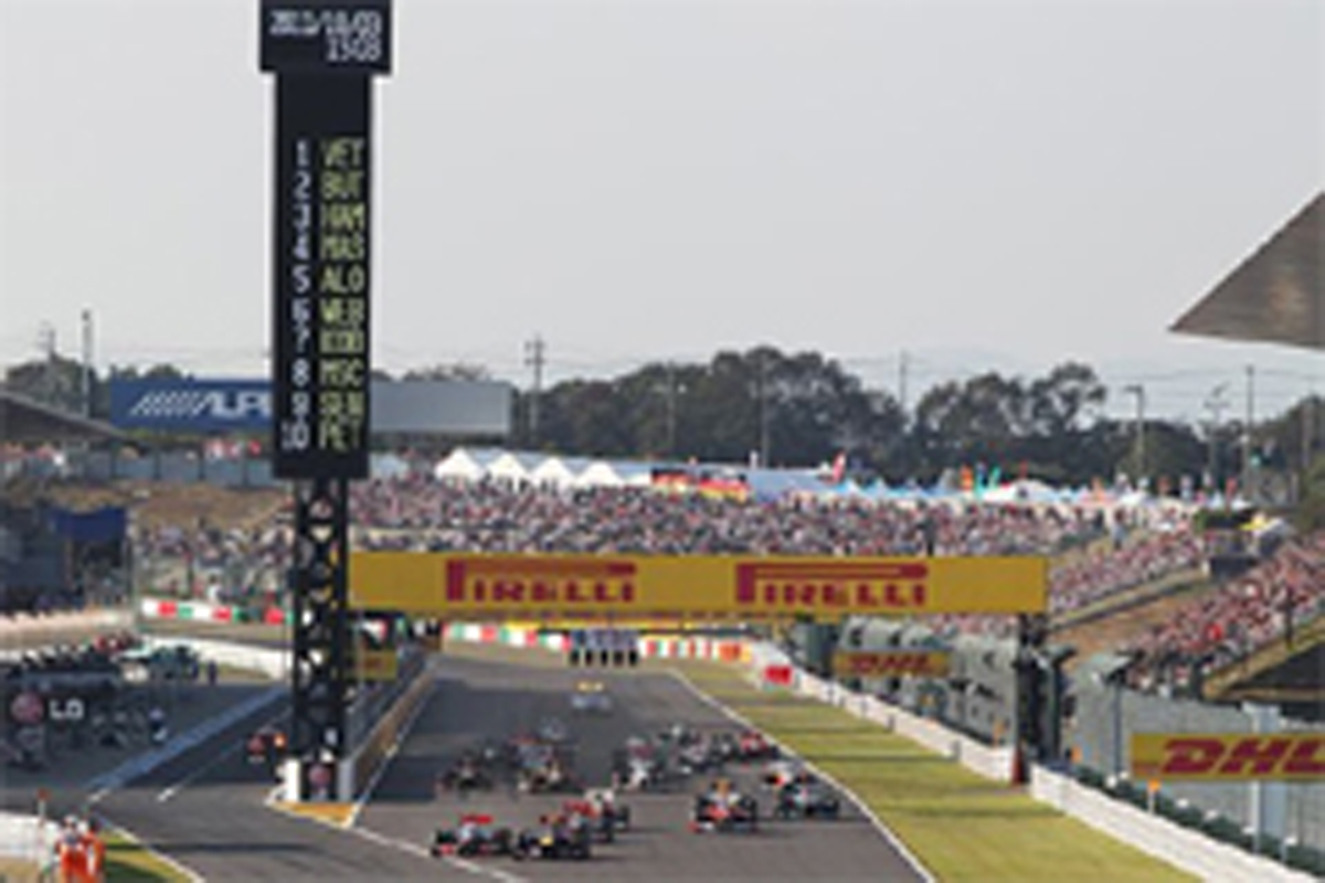 F1日本GP 2012年 ピットウォーク