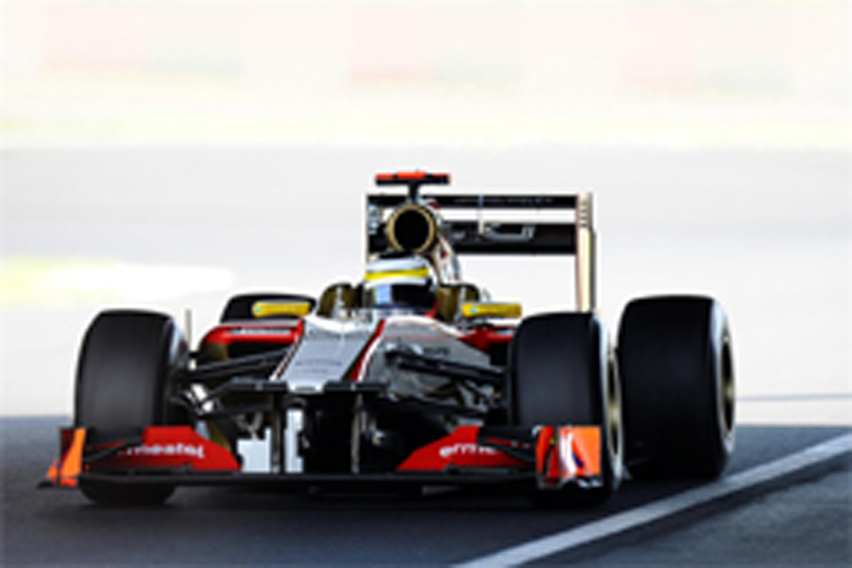 HRT F1日本GP 初日