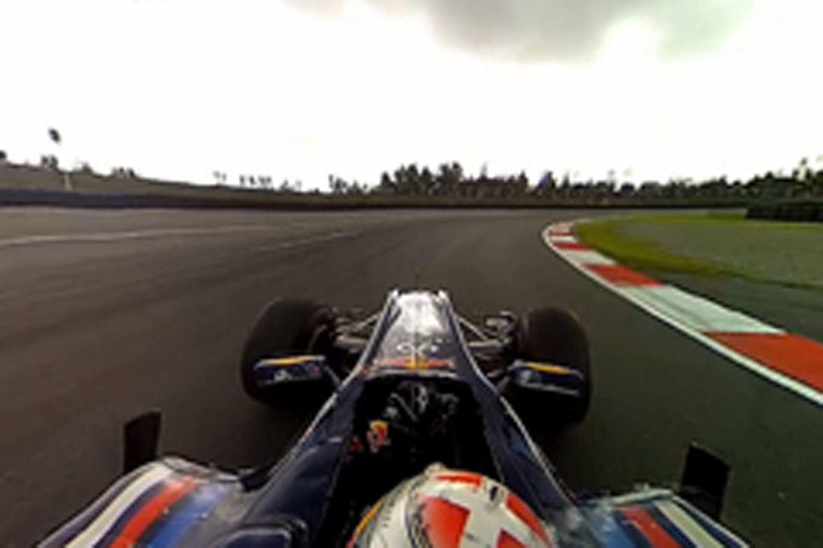 F1走行 360度 パノラマ 動画