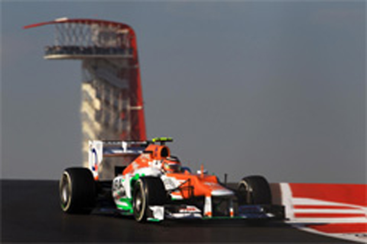 フォース・インディア F1アメリカGP 予選