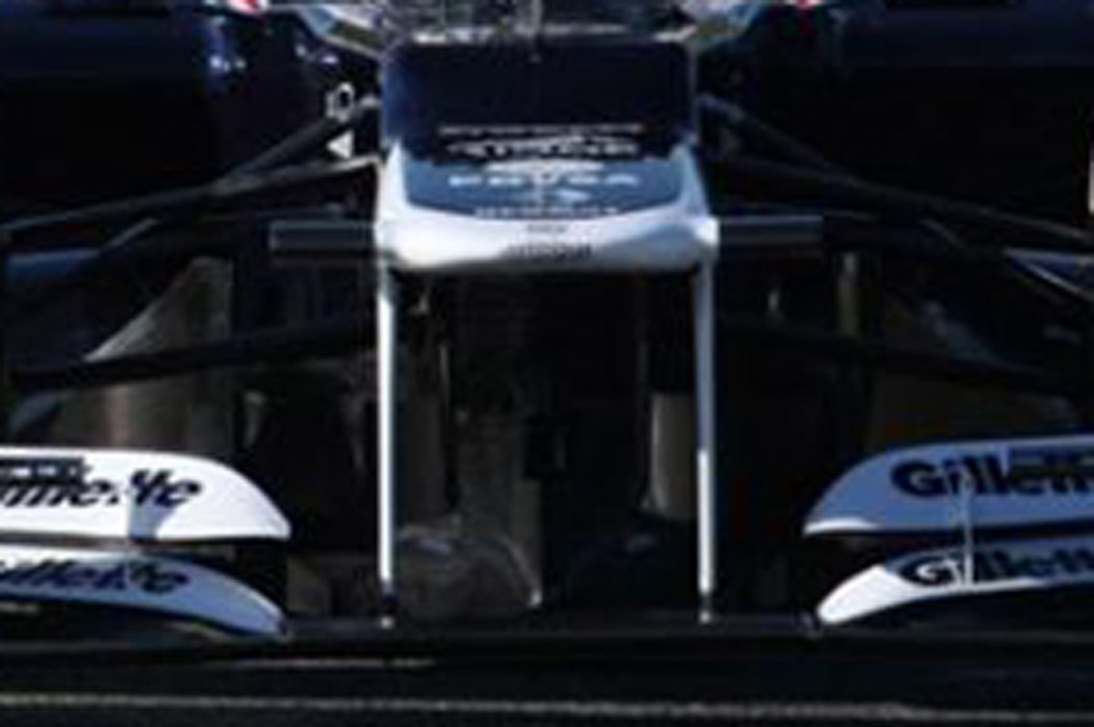 Williams FW34 ノーズ