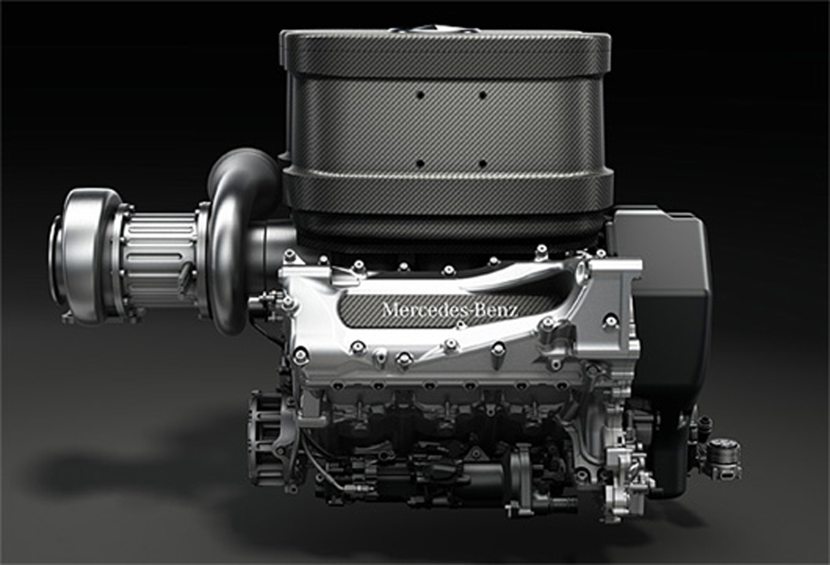 メルセデス・ベンツ F1 1.6リッター V6ターボエンジン
