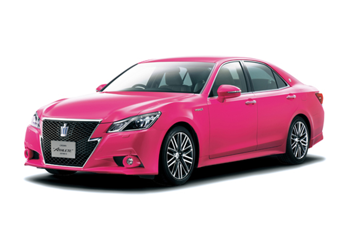 トヨタ クラウンにピンクの特別仕様車 Reborn Pink を設定 F1 Gate Com