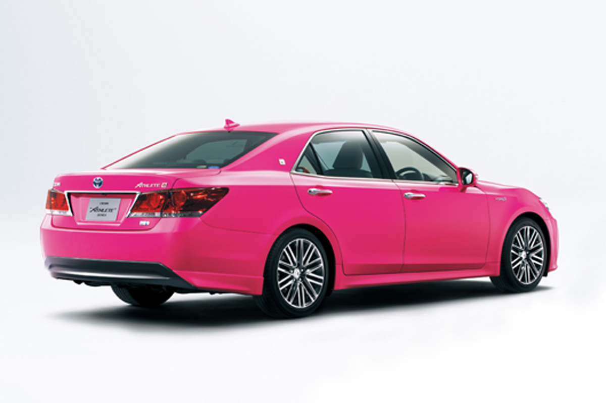 トヨタ クラウンにピンクの特別仕様車 Reborn Pink を設定 F1 Gate Com