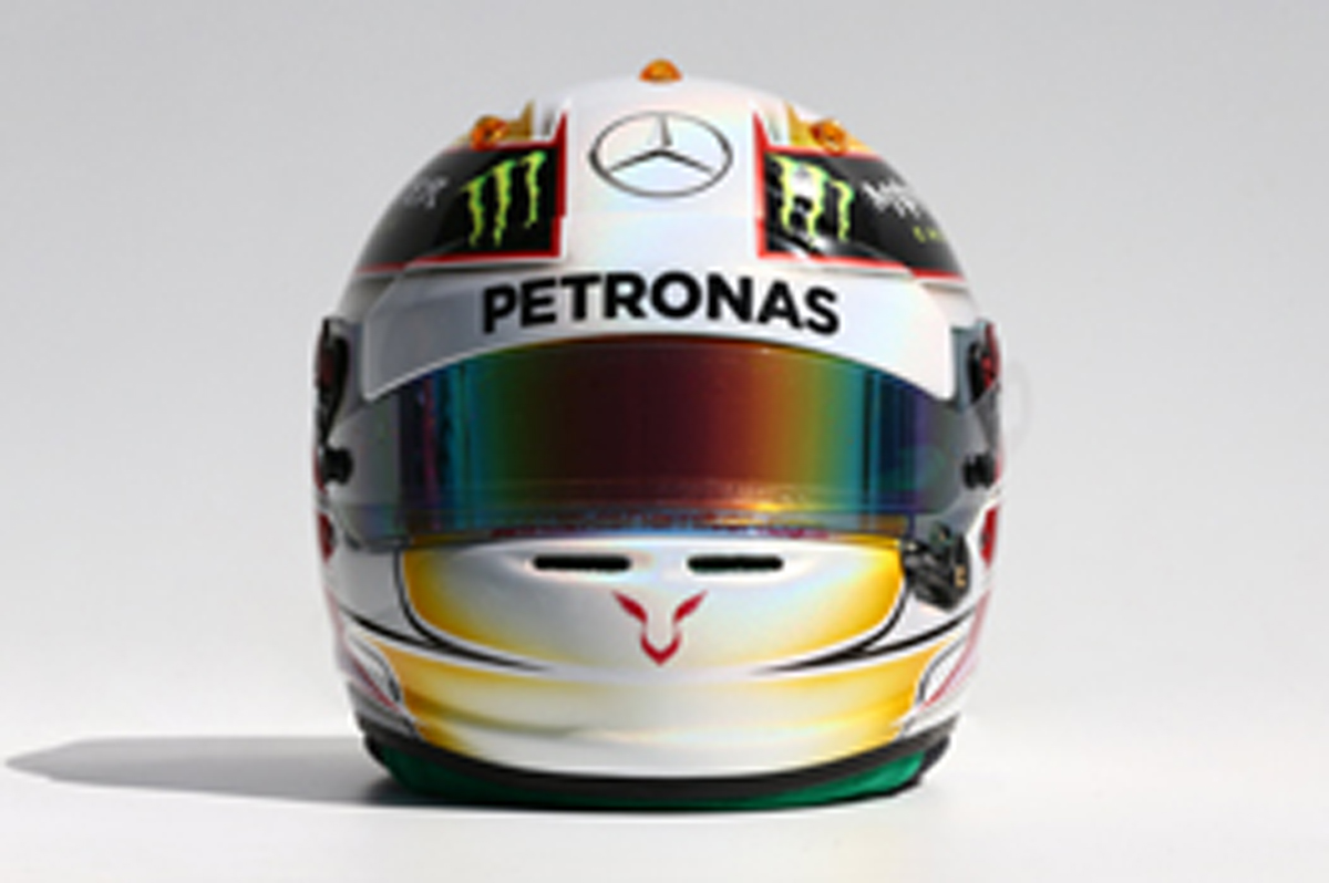 ルイス・ハミルトン ヘルメット （2014年） 【 F1-Gate .com 】