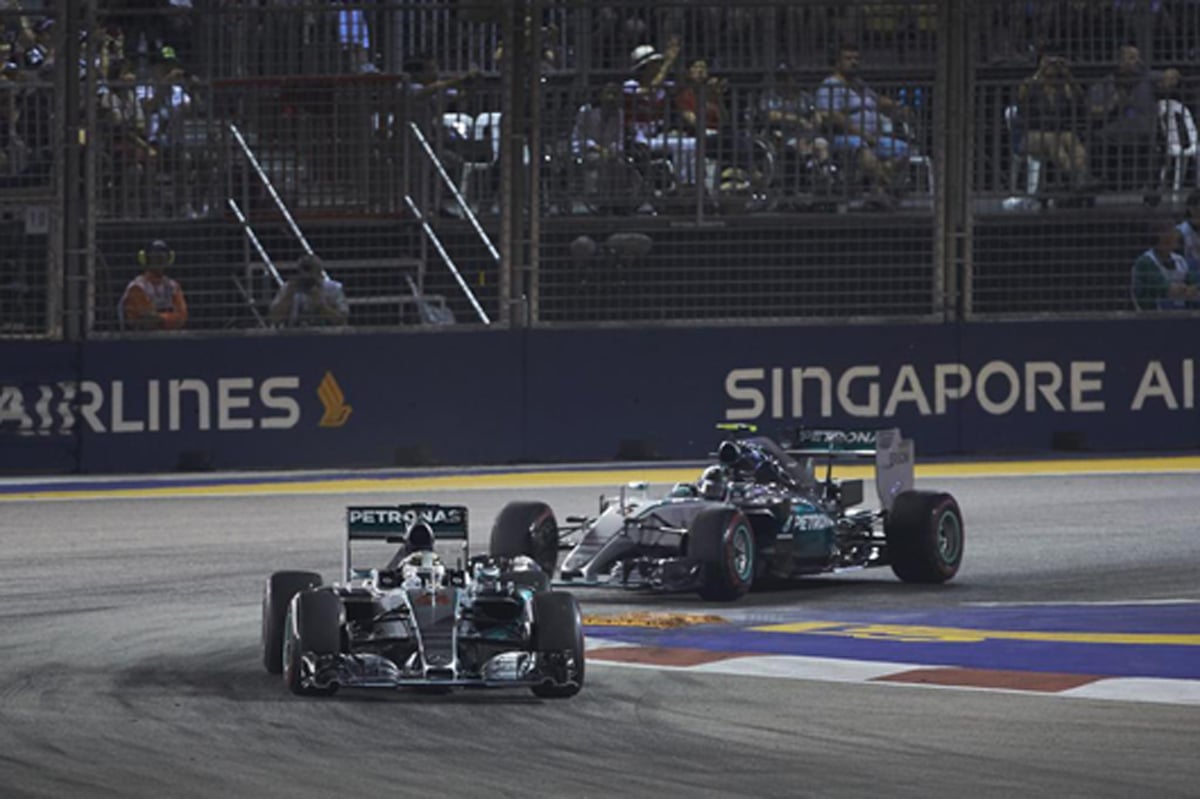 メルセデス F1シンガポールGP 結果