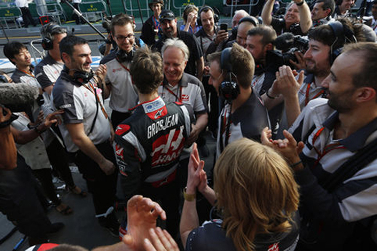 Haas F1 Team Roman Grosjean