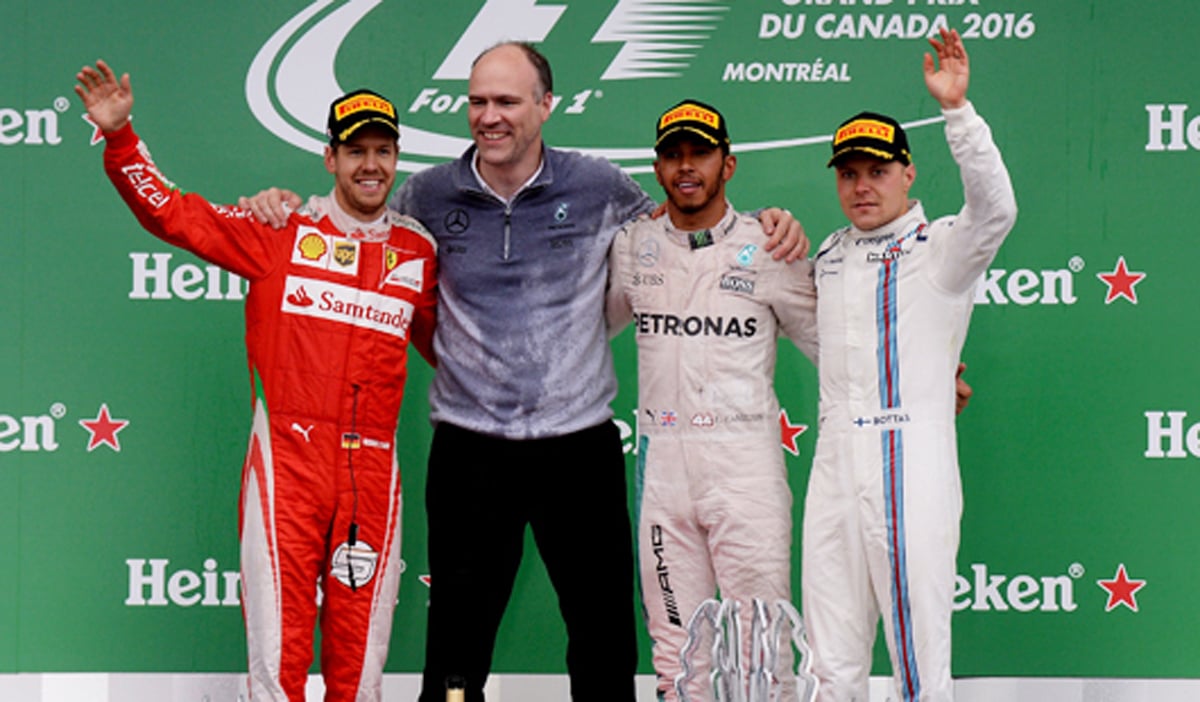 2016 F1 カナダ 決勝
