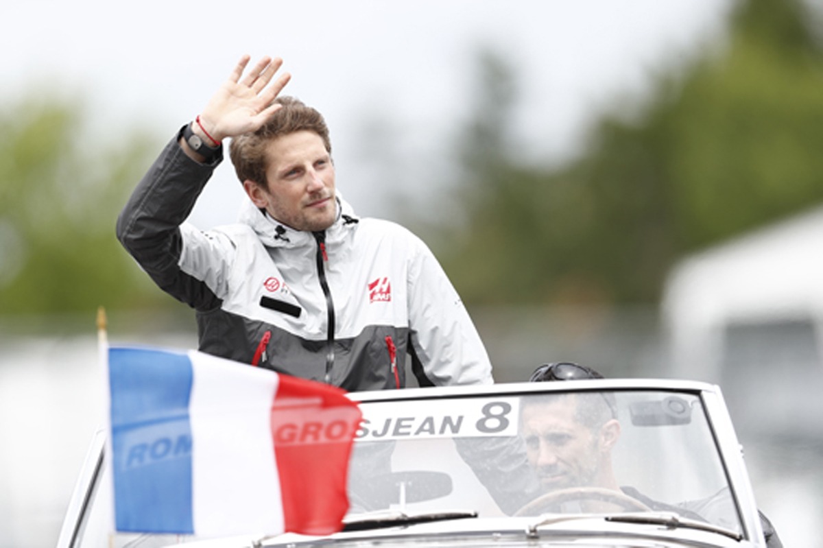 ロマン・グロージャン F1 2016 ヨーロッパGP