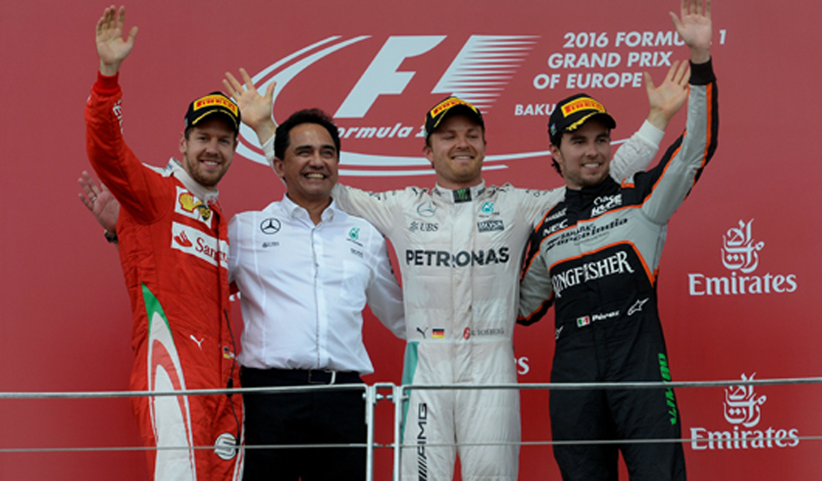 F1 ヨーロッパGP 決勝
