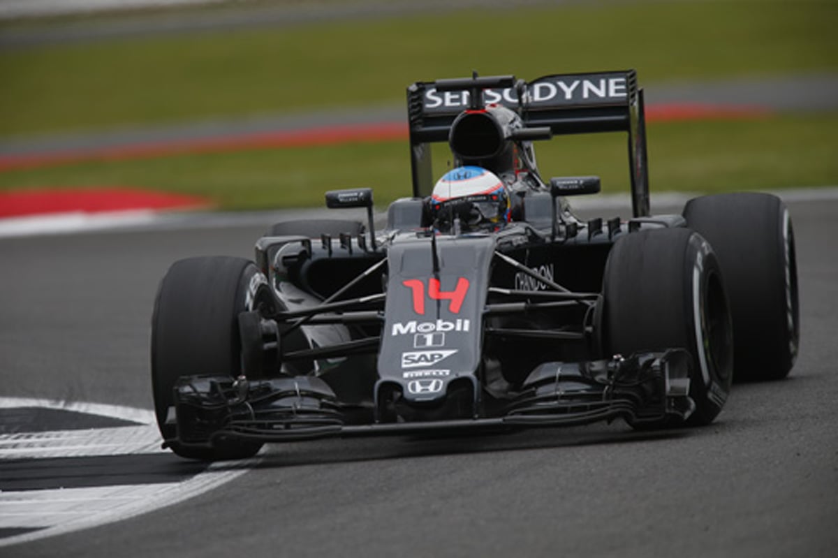マクラーレン・ホンダ F1 2016 イギリスGP 予選結果