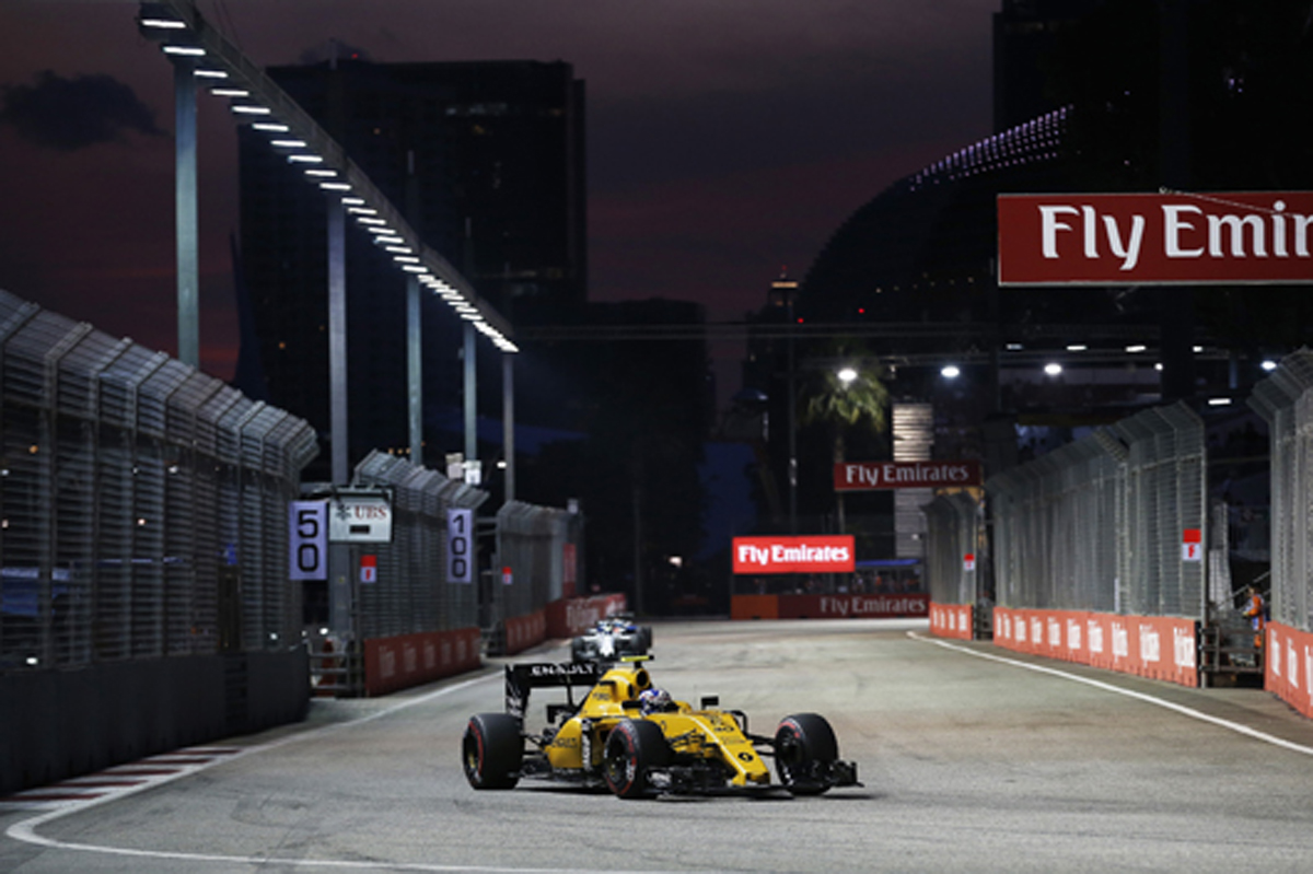 ルノー F1 シンガポール 2016