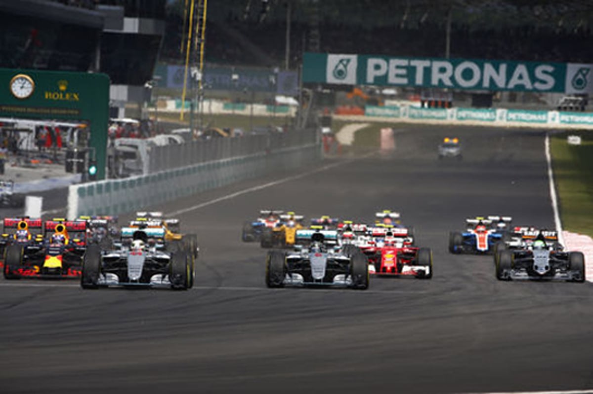 F1 2016 マレーシア 結果 速報