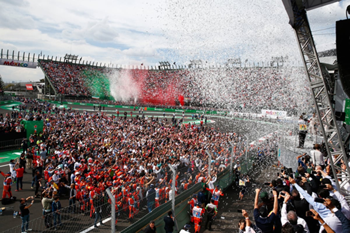 F1メキシコGP 観客数