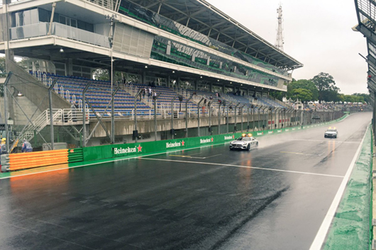 F1ブラジルGP 天気