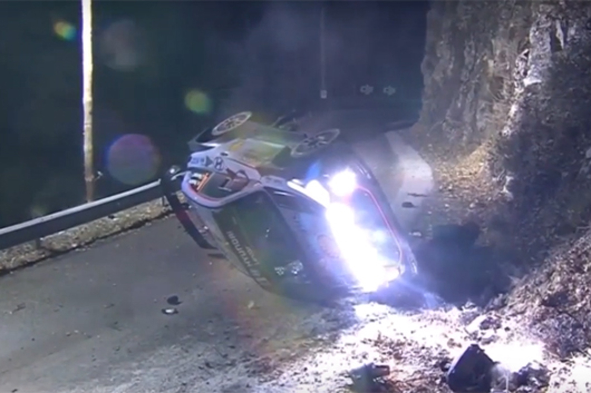 【WRC】 ラリー・モンテカルロ：ヘイデン・パッドンの事故でSS1は中止