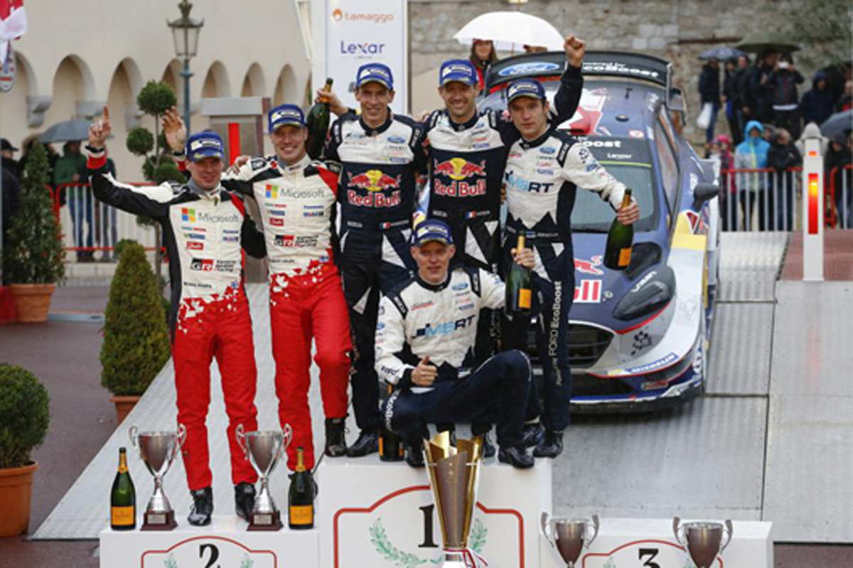 2017 WRC モンテカルロ ラリー 結果