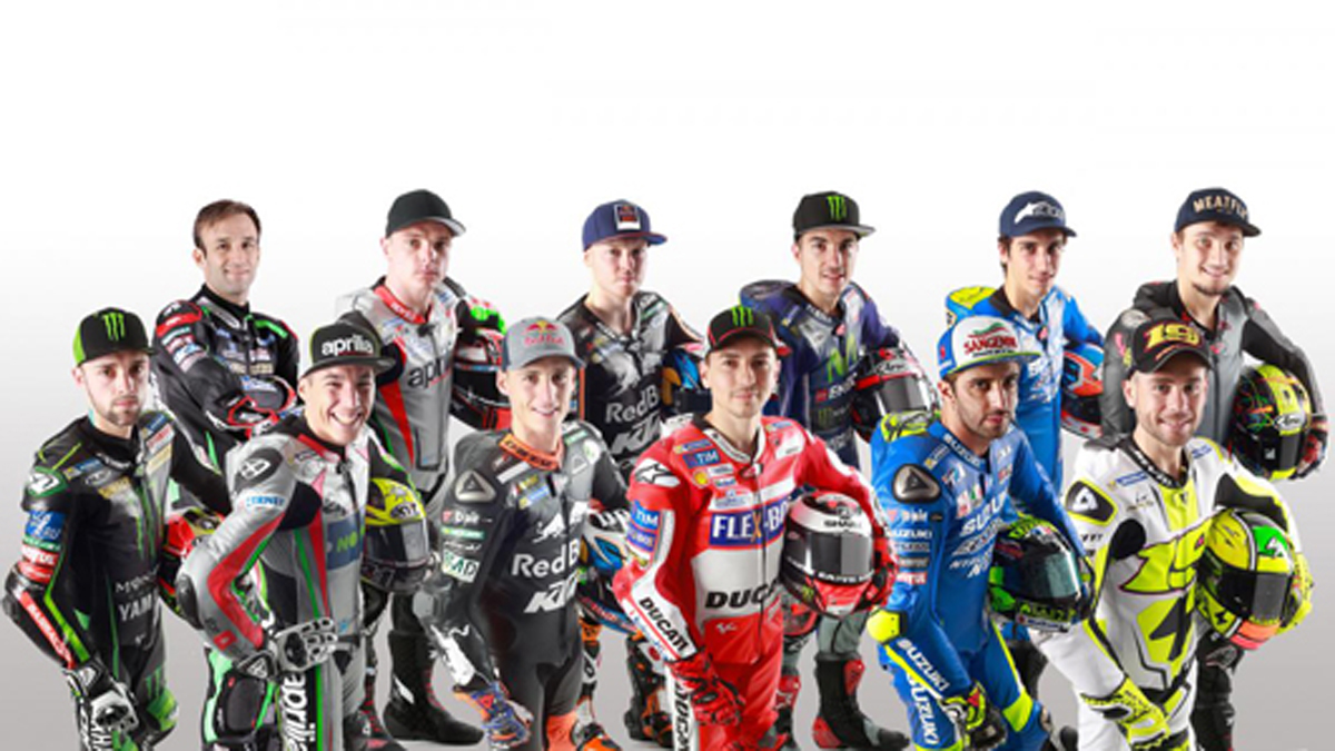 MotoGP 2017 ライダー ラインナップ
