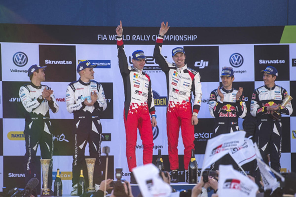 【WRC】 ラリー・スウェーデン：トヨタのヤリ-マティ・ラトバラが優勝！