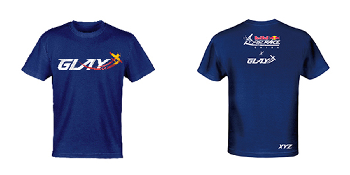 GLAY×エアレース コラボレーションTシャツ
