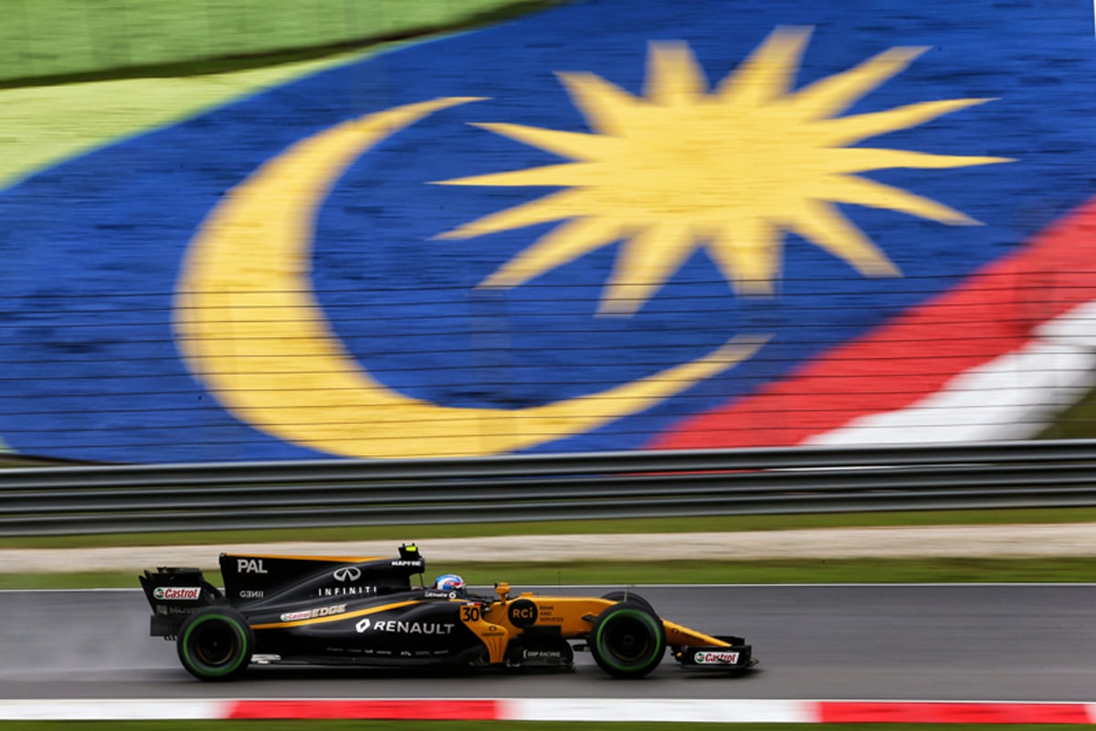 ルノーF1 マレーシアグランプリ