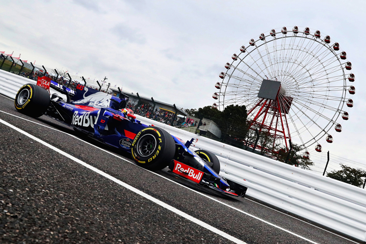 スクーデリア・トロ・ロッソ 日本グランプリ ピエール・ガスリー カルロス・サインツJr.