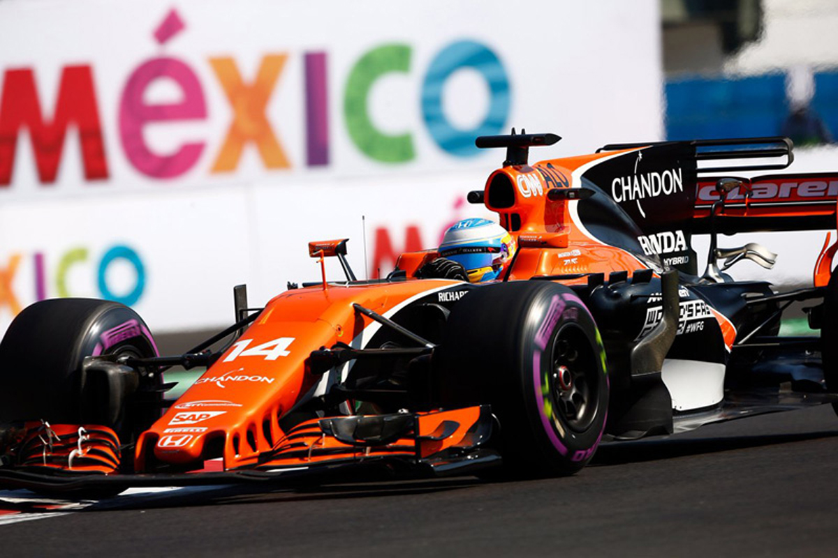 マクラーレン ホンダF1 メキシコグランプリ フェルナンド・アロンソ