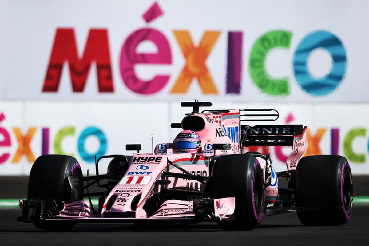 フォース・インディア F1 メキシコグランプリ エステバン・オコン