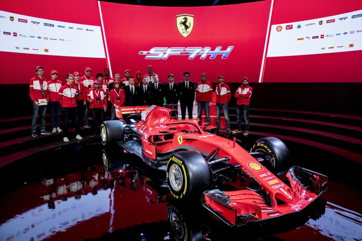 F1 フェラーリ スクーデリア・フェラーリ 2018年のF1世界選手権