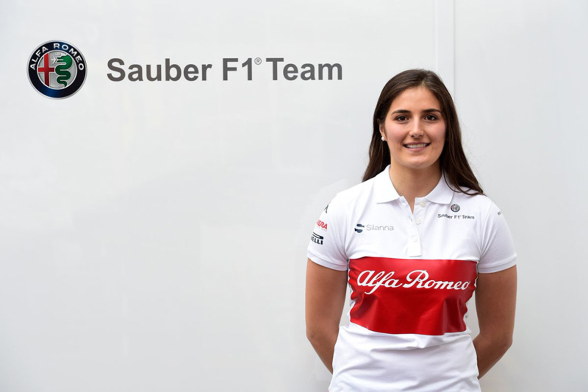 F1 ザウバー アルファロメオ タチアナ・カルデロン 2018年のF1世界選手権