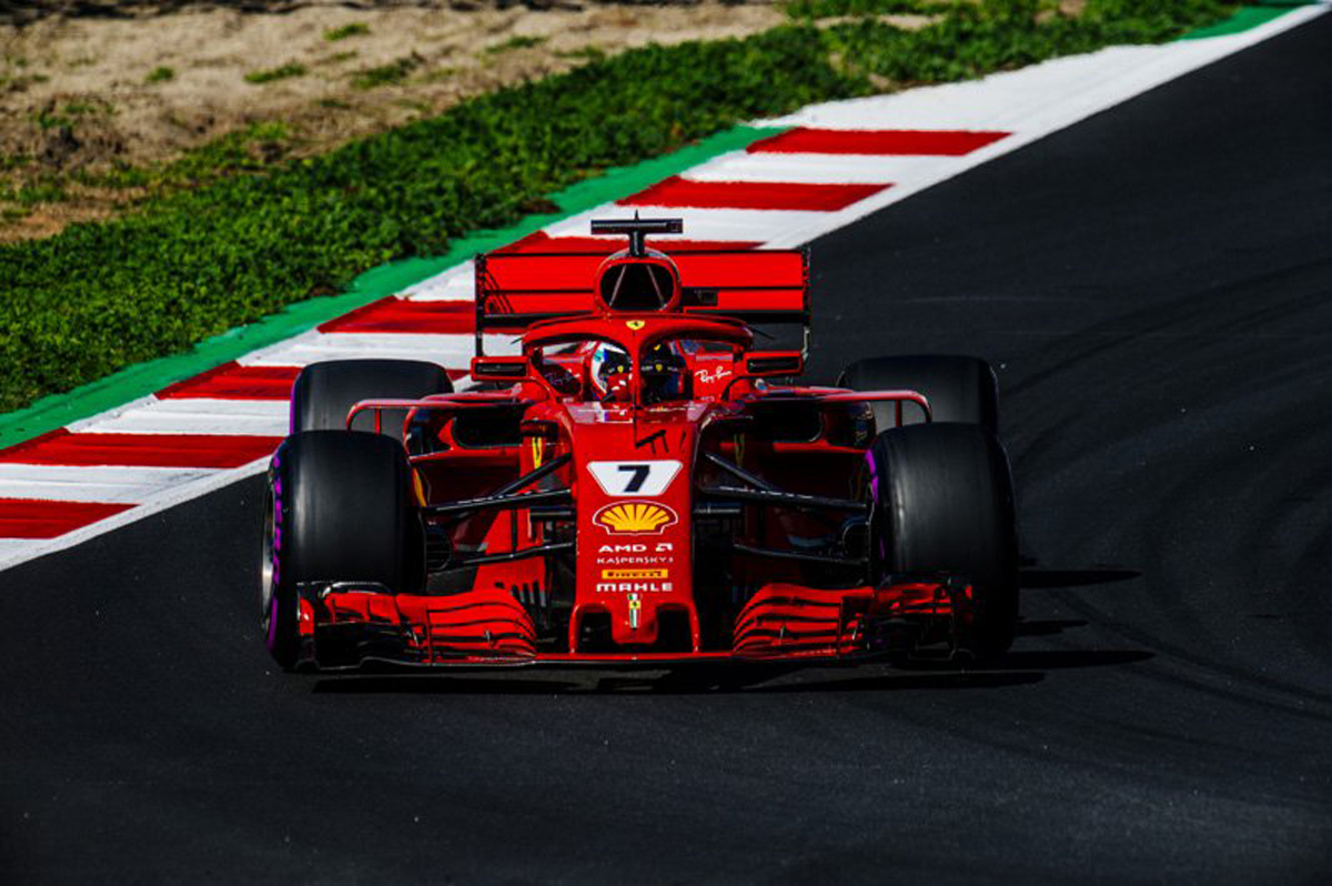 F1 2018年のF1世界選手権 カタロニア・サーキット フェラーリ