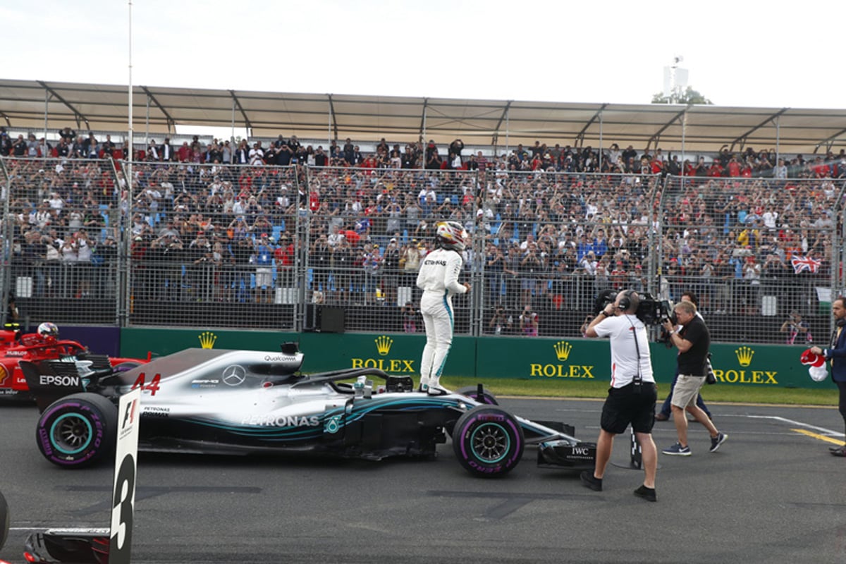 F1 2018年のF1世界選手権 開幕戦 オーストラリアグランプリ