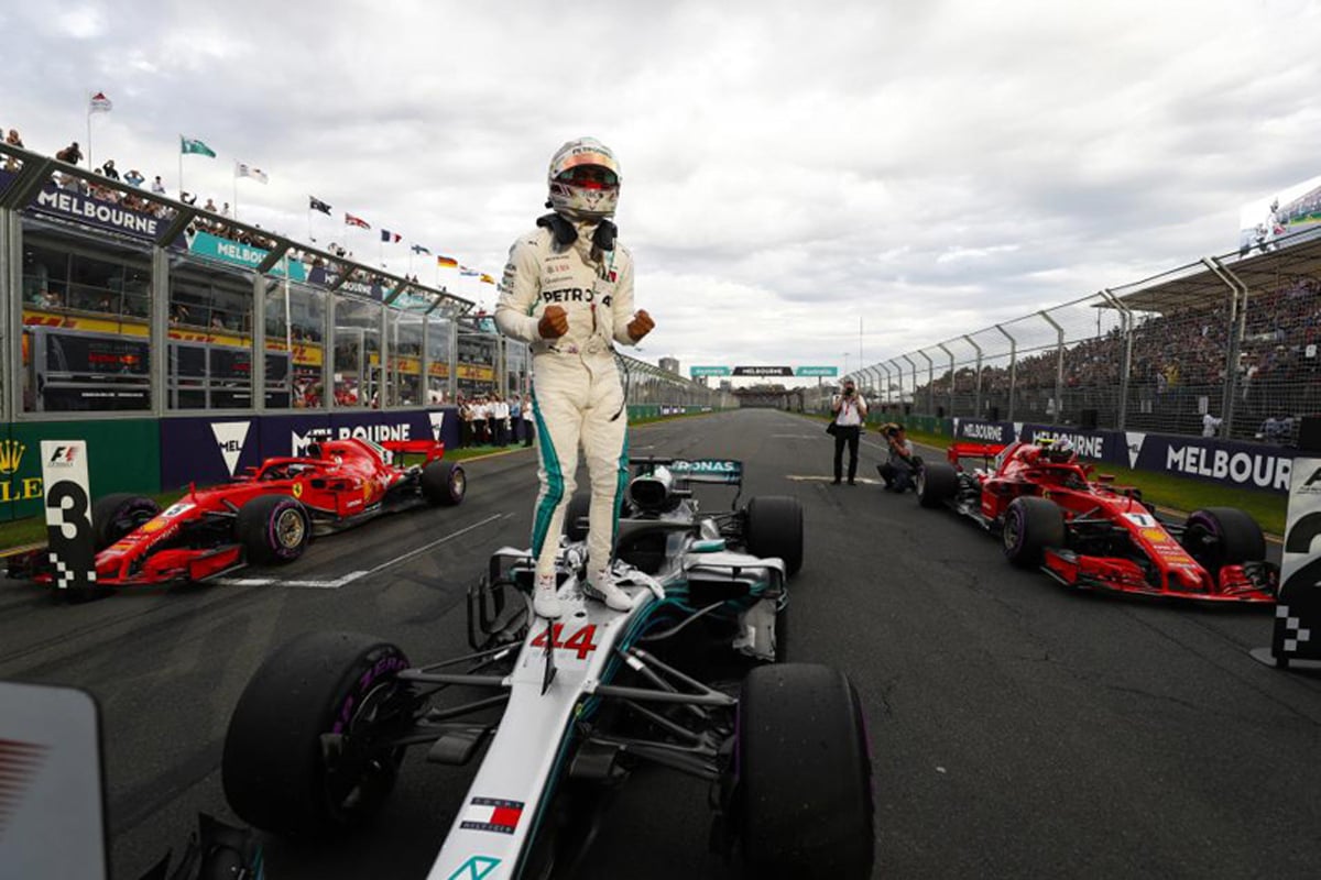 F1 メルセデス オーストラリアグランプリ 2018年のF1世界選手権