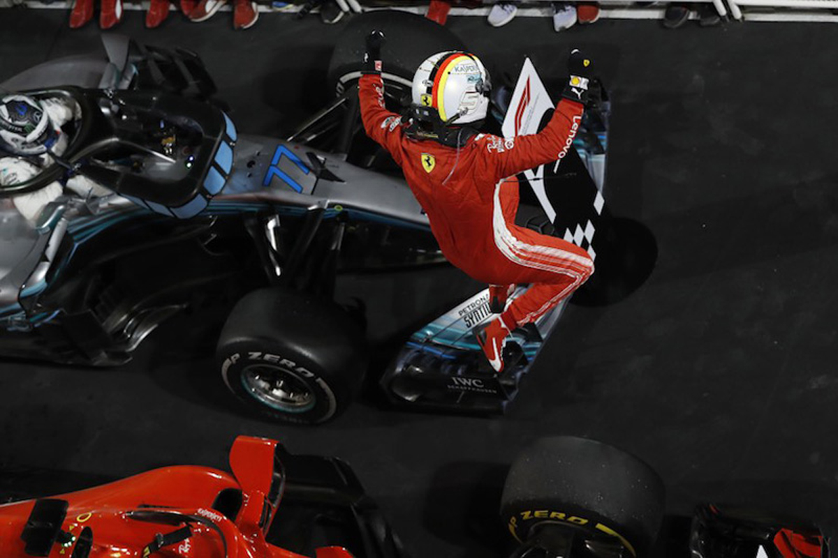 F1 セバスチャン・ベッテル フェラーリ バーレーングランプリ 2018年のF1世界選手権