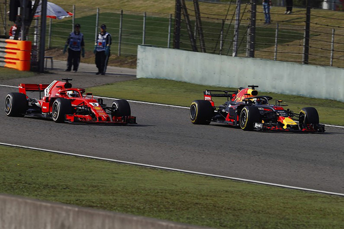 F1 ダニエル・リカルド レッドブル・レーシング 中国GP 2018年のF1世界選手権