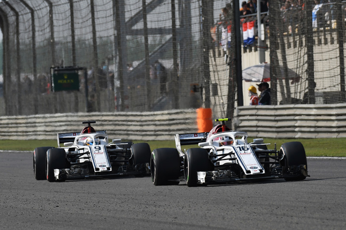 F1 ザウバー 中国GP 2018年のF1世界選手権