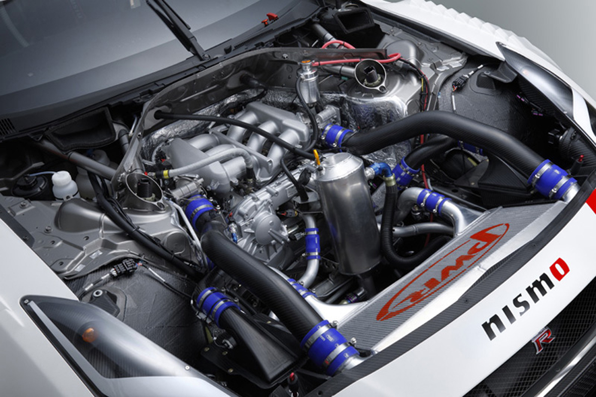 NISSAN GT-R NISMO GT3 2018年モデル エンジン