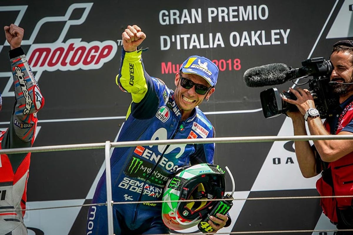 MotoGP イタリアグランプリ バレンティーノ・ロッシ ヤマハ