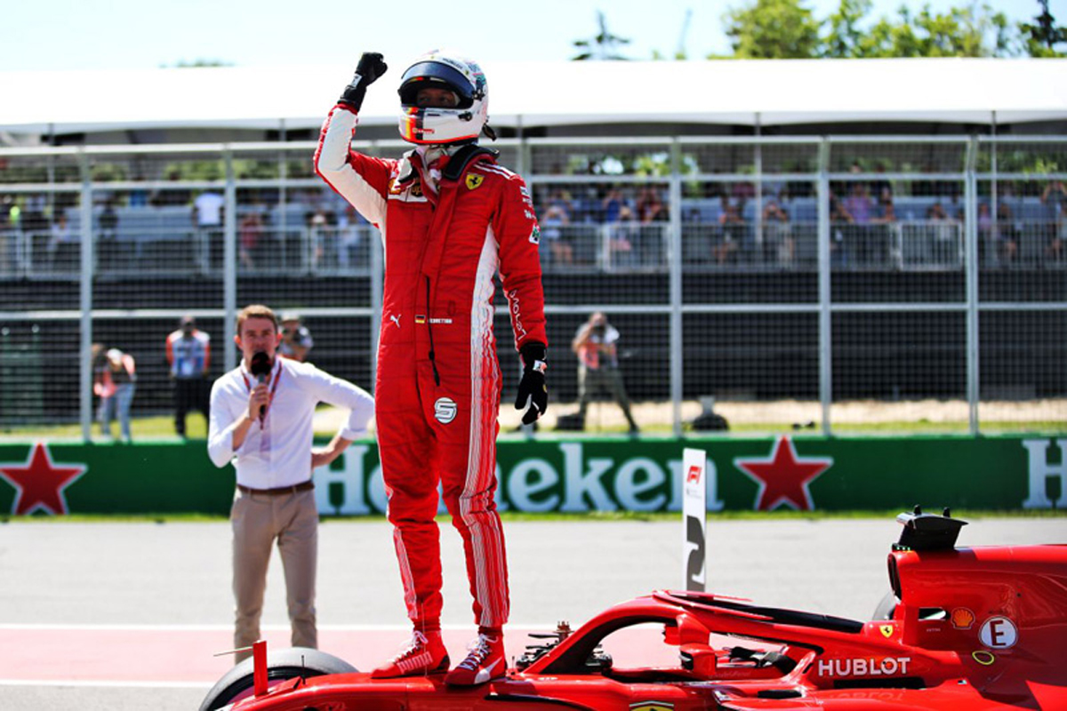 F1 フェラーリ セバスチャン・ベッテル カナダグランプリ 2018年のF1世界選手権