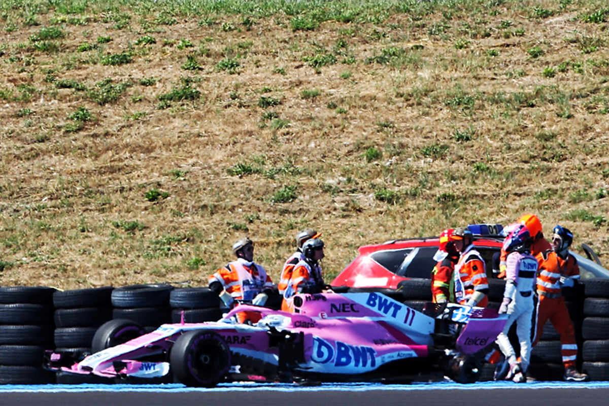 F1 フォース・インディア セルジオ・ペレス フランスGP