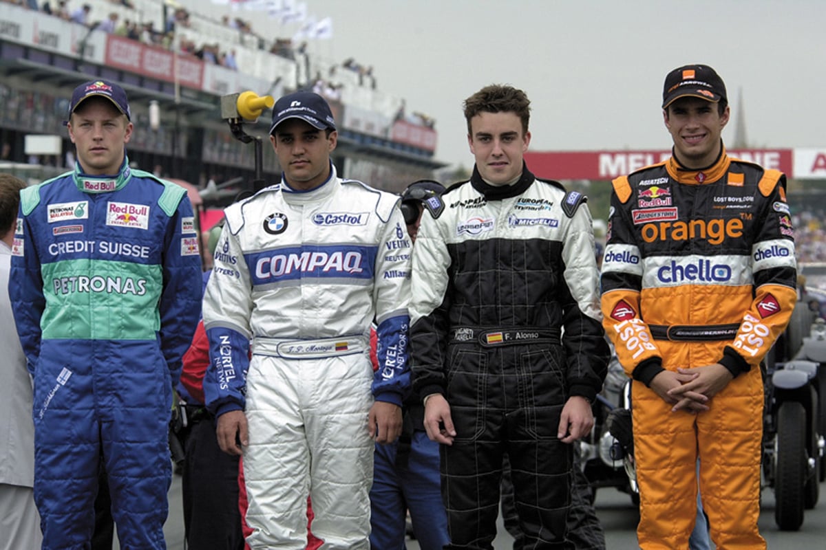 2001年 F1デビュー組