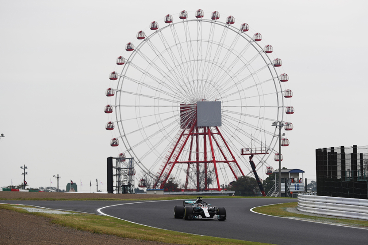 F1 日本グランプリ フリー走行