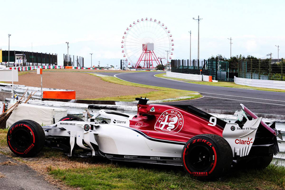 F1 マーカス・エリクソン 日本GP