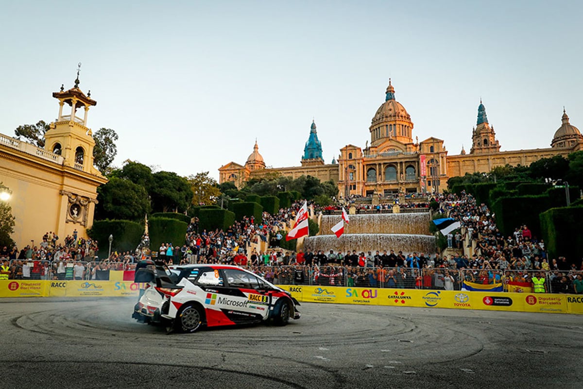 WRC トヨタ ラリー・スペイン