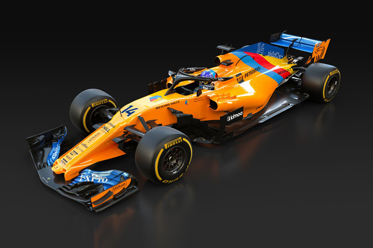 フェルナンド・アロンソ、F1最後のレースは特別カラーのF1マシンで参戦 