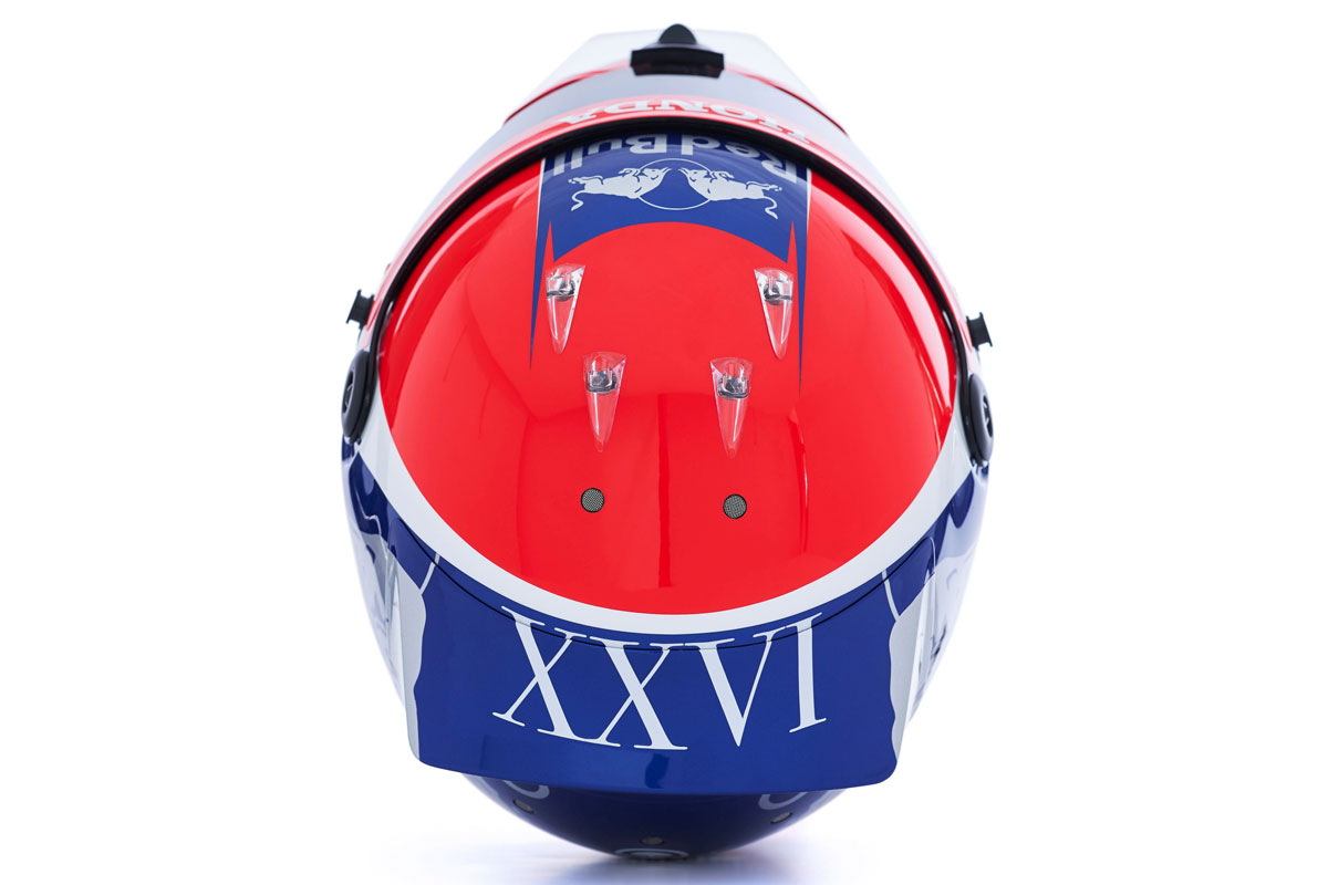 ダニール・クビアト 2019年 F1ヘルメット （サイド）