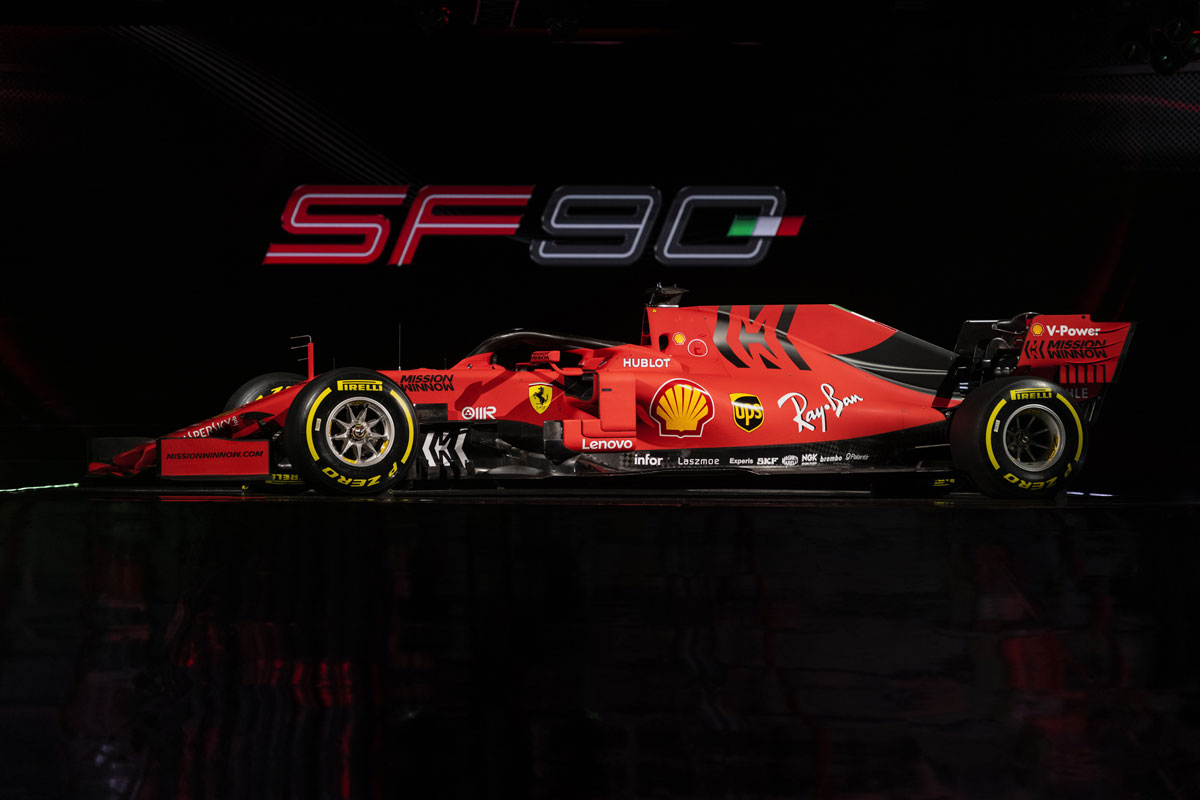 フェラーリ、SF90のマット塗装はパフォーマンス面を追求した変更 【 F1