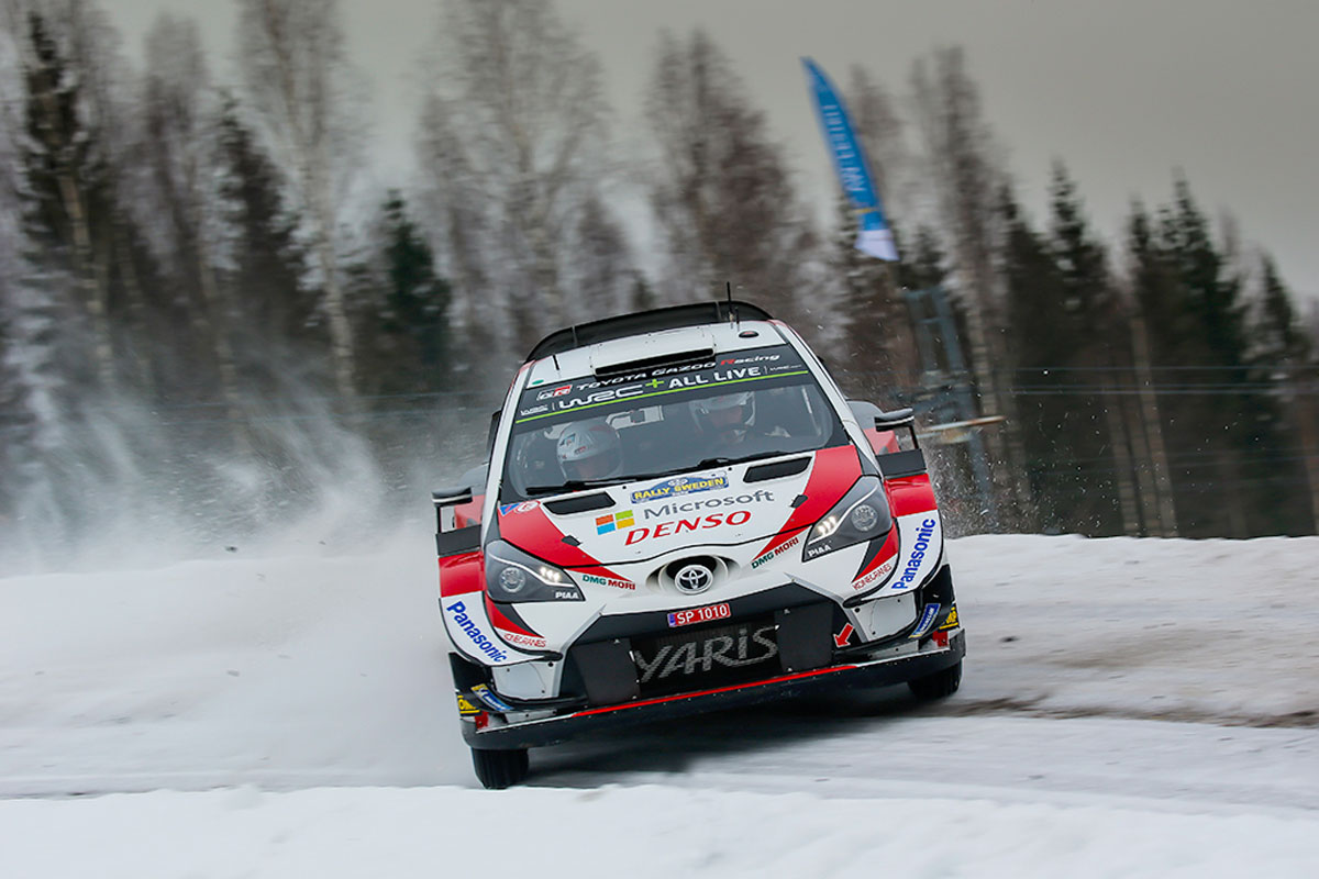 WRC ラリー・スウェーデン オット・タナック（トヨタ）