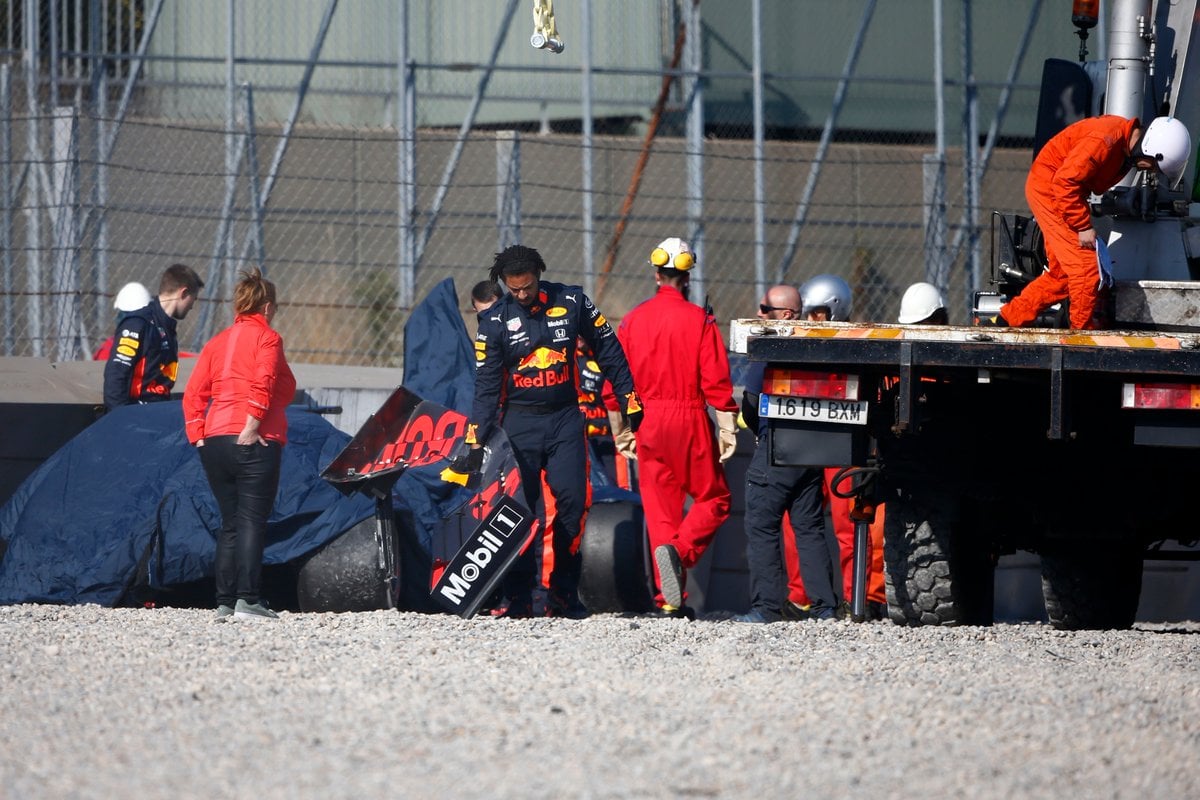 Pierre　Gasly　Crash