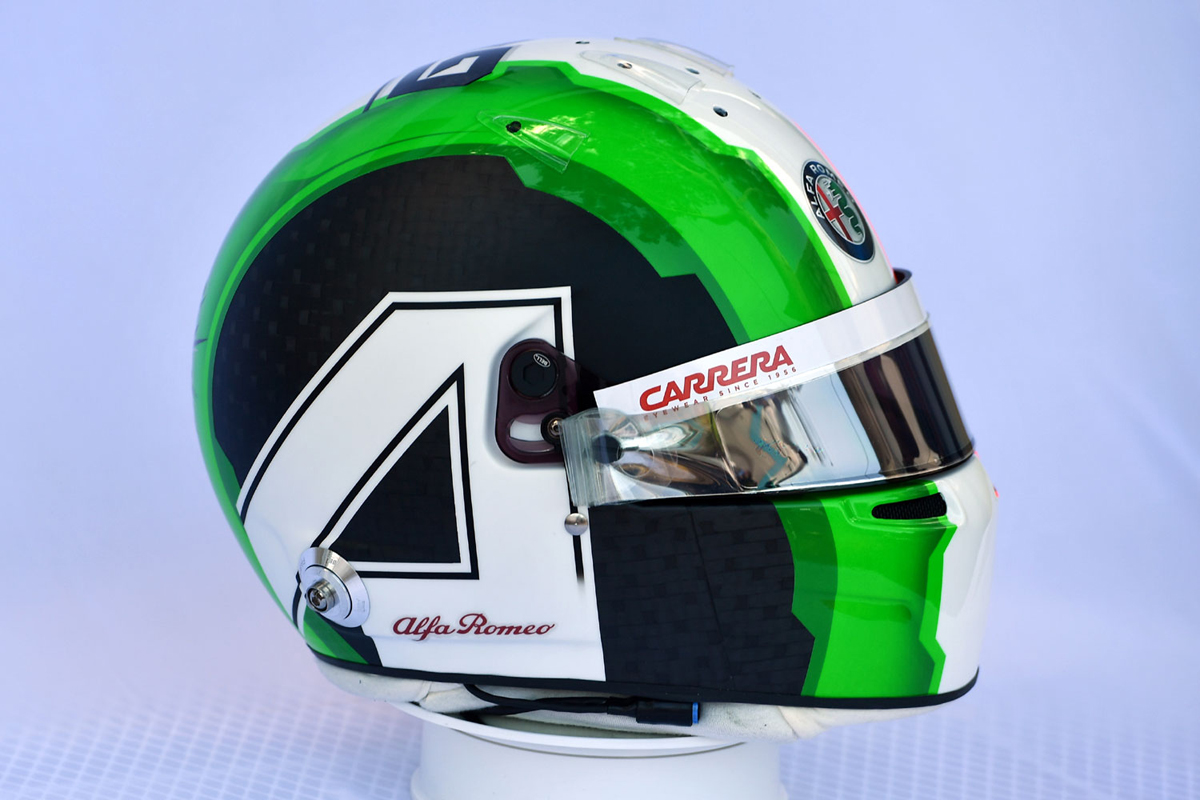 アントニオ・ジョビナッツィ：2019年 F1ヘルメット